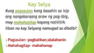 leing kahulugan|NATITITIK: Tagalog.